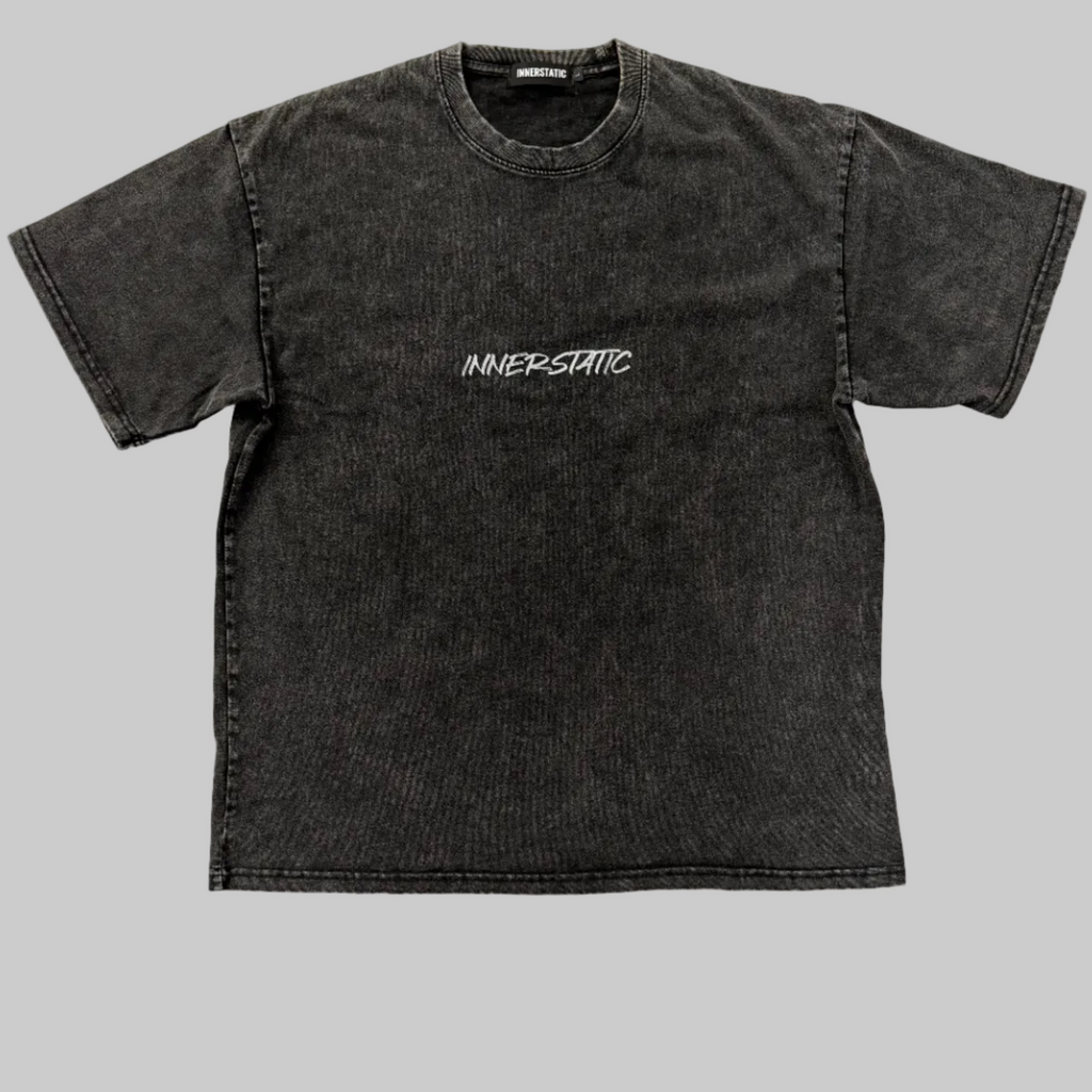 Innerstatic Tee - Washed Black